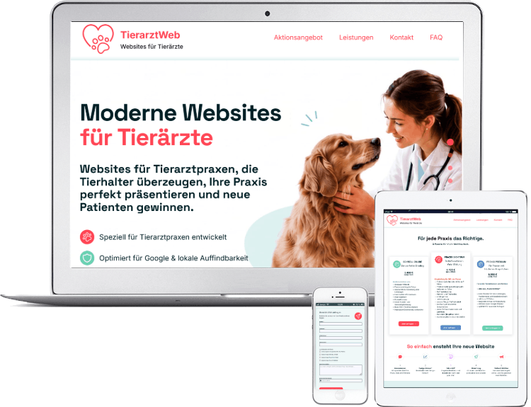 tierarztweb.com – individuelles Webdesign von cc webstudio